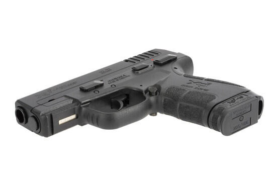 The Springfield Armory XD-E is a .45 ACP Sub Compact 7 round Handgun with ambidextrous frame safety and magazine release